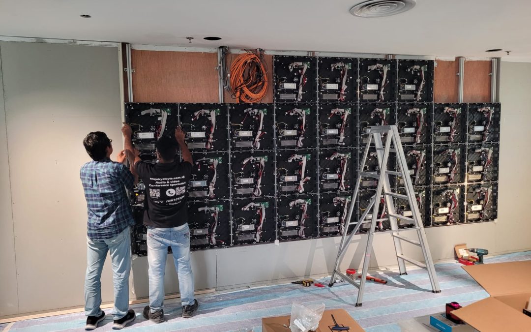 LED VIDEO WALL @ Meinhardt Group