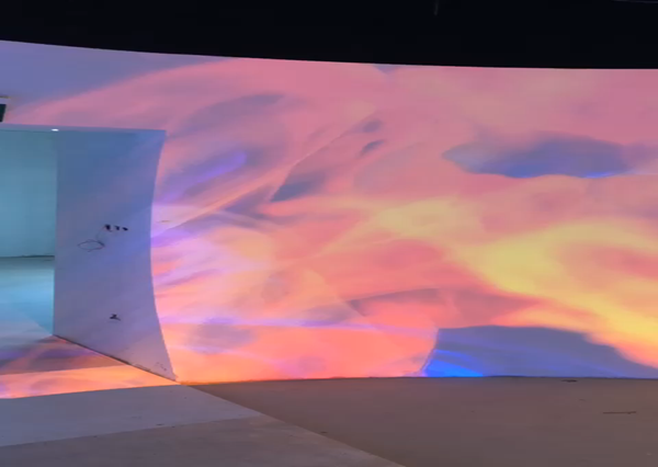 6 x Edge Blending Projectors @ NCS HUB Tesseract