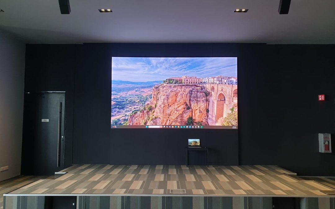 LED wall @ Central Christian Church